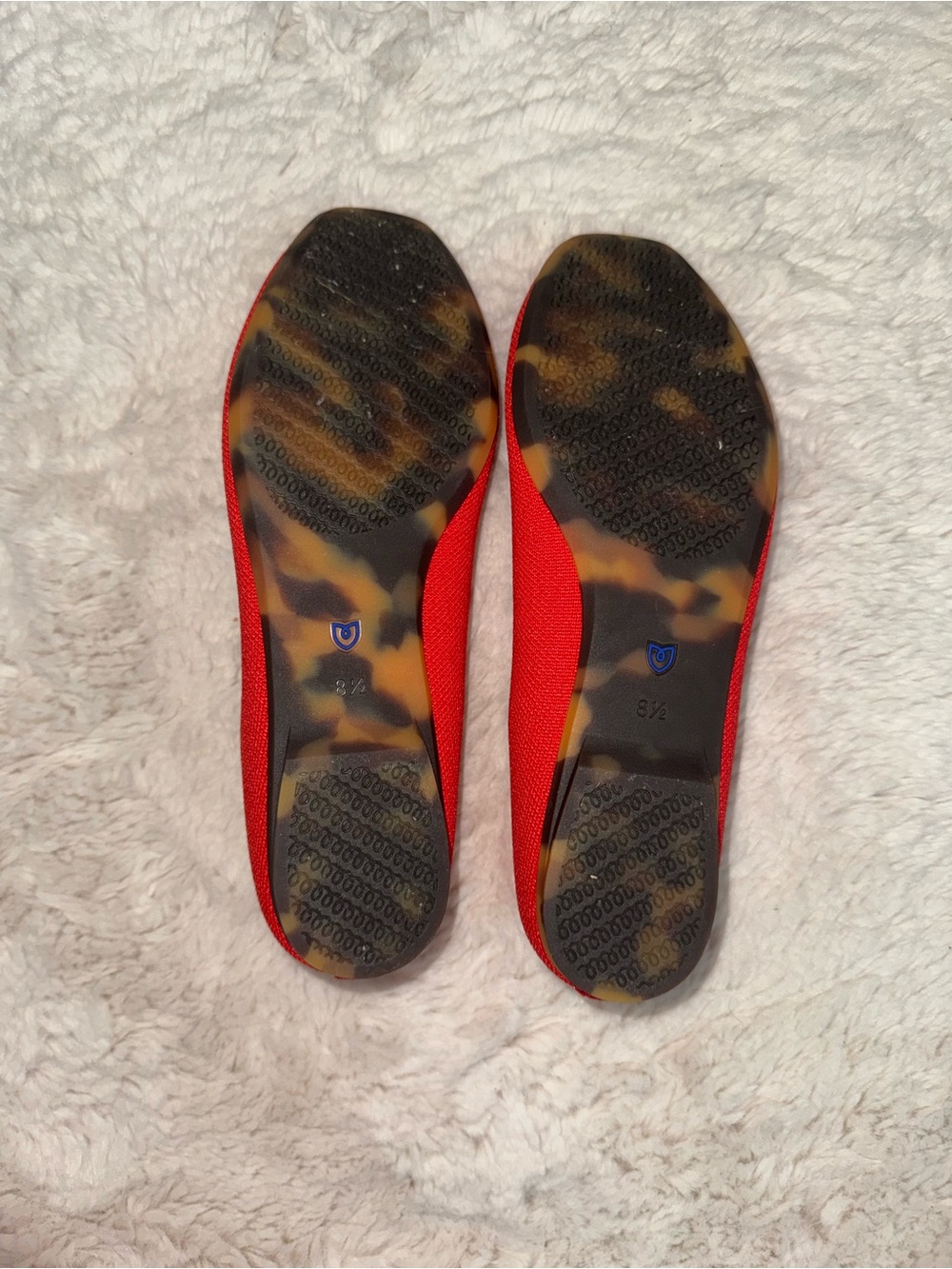 Rothy’s size 8.5 Red Women's Slip-On Ballet Flats